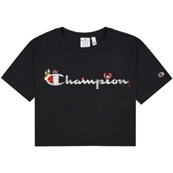 Abbigliamento Donna T-shirt maniche corte Champion  Nero