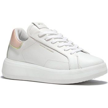 Scarpe Donna Sneakers basse Crime London LOW TOP LEVEL UP Bianco