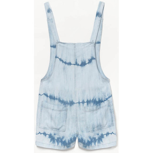 Abbigliamento Bambina Tuta jumpsuit / Salopette Le Temps des Cerises Salopette shorts HELLASGI Blu
