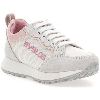 Scarpe Bambina Sneakers Byblos Blu 153 BIANCO