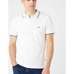 Abbigliamento Uomo T-shirt & Polo Wrangler Sleeve Pique BIANCO