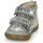 Scarpe Bambina Sneakers alte Shoo Pom BOUBA NEW SCRATCH Argento / Grigio