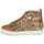 Scarpe Bambina Sneakers alte Shoo Pom PLAY NEW JODLACE Leopard / Oro