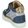 Scarpe Bambina Sneakers alte Shoo Pom PLAY EASY CO Marine / Argento / Oro
