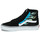 Scarpe Sneakers alte Vans SK8-HI FLAM Nero / Blu / Verde