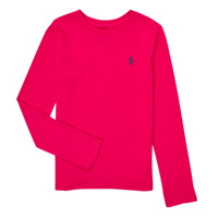 Abbigliamento Bambina T-shirts a maniche lunghe Polo Ralph Lauren 311841122020 Rosa