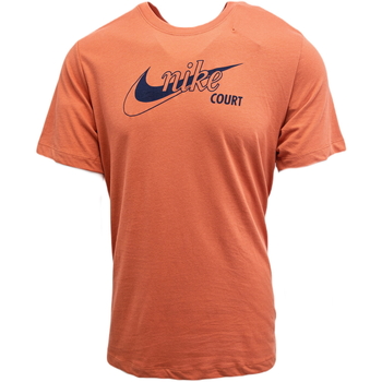 Abbigliamento Uomo Top / T-shirt senza maniche Nike Court Swoosh Tennis Arancio