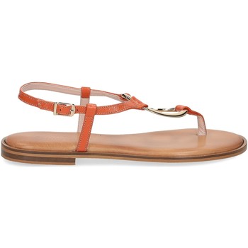 Scarpe Donna ciabatte Caryatis sandalo infradito 6087 pelle arancio Arancio