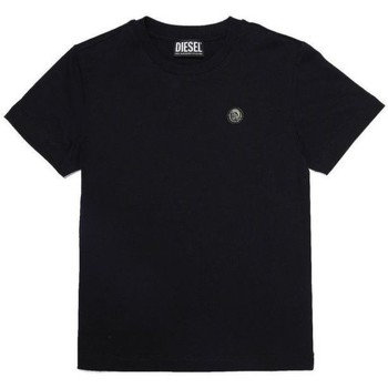 Abbigliamento Unisex bambino T-shirt & Polo Diesel J00583 KYAR1 TOLDY-K900 Nero