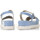 Scarpe Donna Sandali Luca Grossi Sandalo in pelle con dettaglio catena Blu