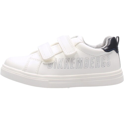 Scarpe Unisex bambino Sneakers Bikkembergs K1B9-20855-X336 Bianco