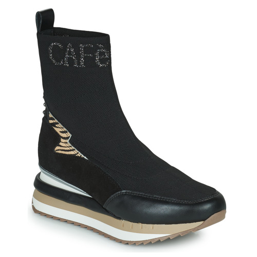 Scarpe Donna Sneakers alte Café Noir C1DN9550-N001 Nero