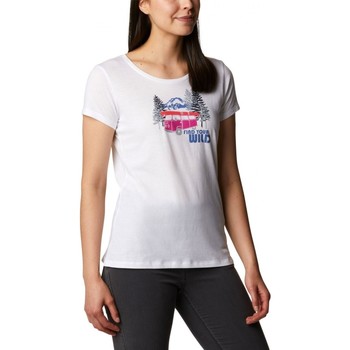 Abbigliamento Donna T-shirt & Polo Columbia Sportswear Daisy Days Graphic Tee Bianco Bianco