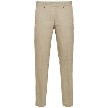 Abbigliamento Uomo Pantaloni Selected 16079927 OASIS-SAND Beige