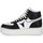 Scarpe Donna Sneakers Windsor Smith WHITE BLK THRIVE Bianco