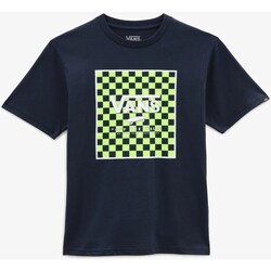 Abbigliamento Bambino T-shirt maniche corte Vans VN0A318N Blu