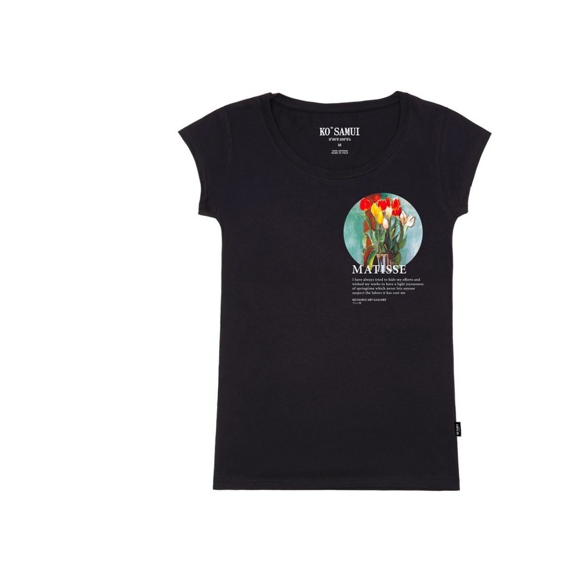 Abbigliamento Donna T-shirt & Polo Ko Samui Tailors Art Gallery T-Shirt Nero Nero