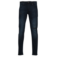 Abbigliamento Uomo Jeans slim Jack & Jones JJIGLENN JJORIGINAL RA 091 Blu / Medium