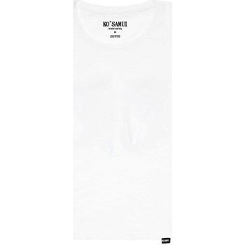 Abbigliamento Donna T-shirt & Polo Ko Samui Tailors Jugez Behind T-Shirt Bianco Bianco