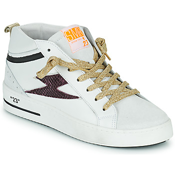Scarpe Donna Sneakers alte Semerdjian GIBBRA Bianco / Beige