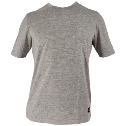 Abbigliamento Uomo T-shirt maniche corte Rewoolution T-shirt in Lana e Lyocell Uomo Cloud Grigio