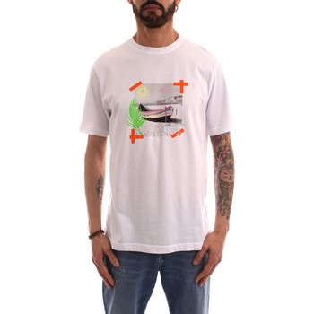 Abbigliamento Uomo T-shirt maniche corte Refrigiwear T28400-JE9101 Bianco