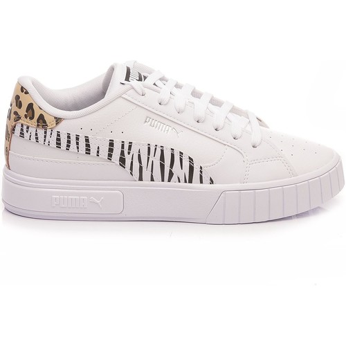 Scarpe Donna Sneakers Puma Cali Star Summer Roar Jr 383185 03 Bianco