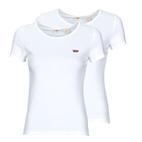 Abbigliamento Donna T-shirt maniche corte Levi's 2PACK CREWNECK TEE White