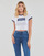 Abbigliamento Donna T-shirt maniche corte Levi's GRAPHIC RINGER MINI TEE Bright / White / Sargasso / Sea