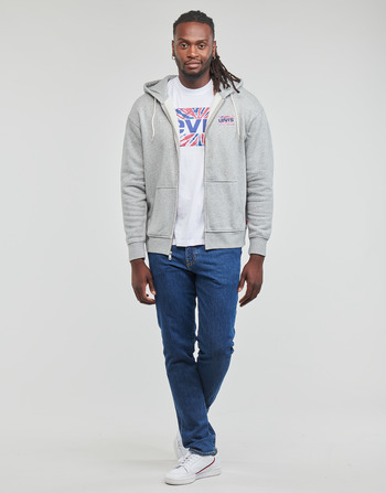 Levi's RELAXED GRAPHIC ZIPUP Grigio