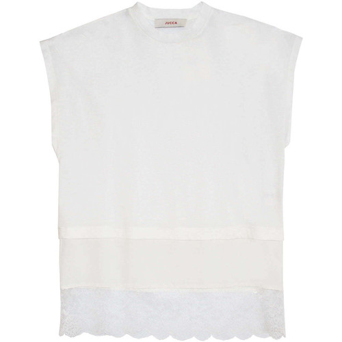 Abbigliamento Donna T-shirt & Polo Jucca  Bianco