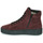 Scarpe Donna Sneakers alte Casual Attitude NEW0001 Bordeaux