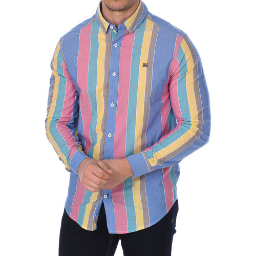 Abbigliamento Uomo Camicie maniche lunghe Napapijri NP0A4E2V-41C Multicolore