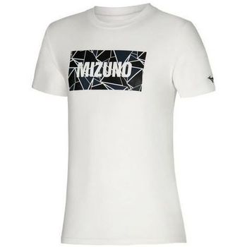 Abbigliamento Uomo T-shirt maniche corte Mizuno Athletic Tee Bianco