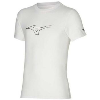 Abbigliamento Uomo T-shirt maniche corte Mizuno Athletic RB Tee Bianco