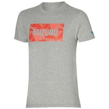 Abbigliamento Uomo T-shirt maniche corte Mizuno Athletic Tee Grigio