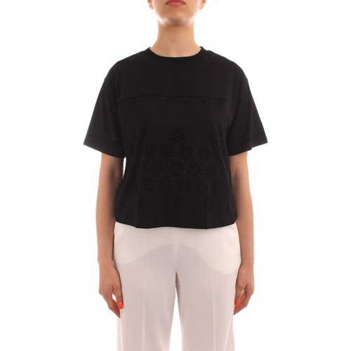 Abbigliamento Donna T-shirt maniche corte Desigual 22SWTK63 Nero