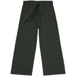 Abbigliamento Donna Jeans Ko Samui Tailors Pantalone Oversize Basico In Lino Verde Verde