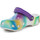 Scarpe Unisex bambino Sandali Crocs Classic Solarized Kids Clog 207587-94S Multicolore