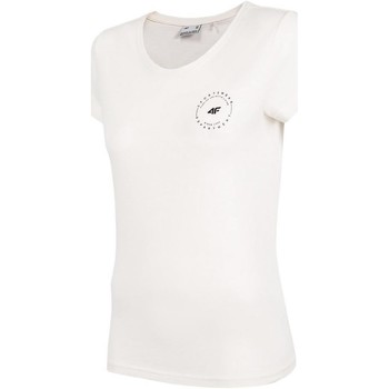 Abbigliamento Donna T-shirt maniche corte 4F TSD033 Bianco