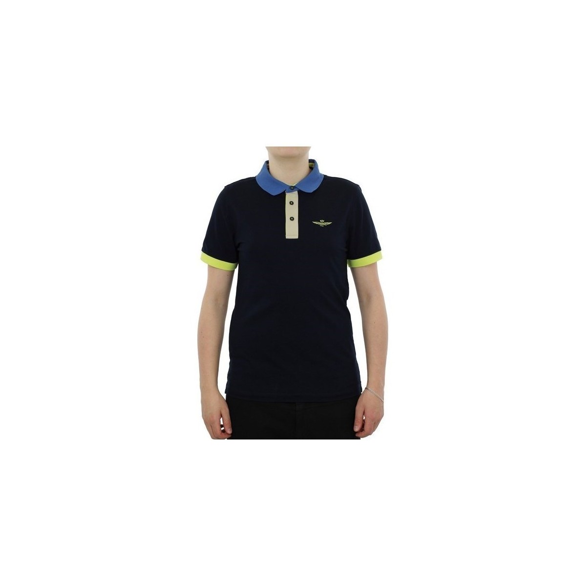 Abbigliamento Uomo T-shirt maniche corte Aeronautica Militare PO1601P20808323 Nero