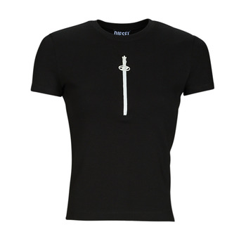 Abbigliamento Donna T-shirt maniche corte Diesel T-VAZY Nero