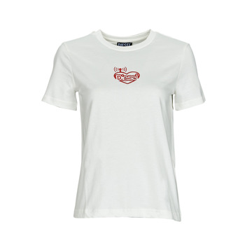 Abbigliamento Donna T-shirt maniche corte Diesel T-REG-E9 Bianco