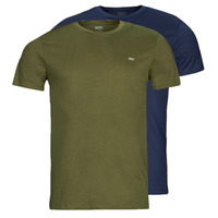 Abbigliamento Uomo T-shirt maniche corte Diesel UMTEE-RANDAL-TUBE-TW Kaki / Marine