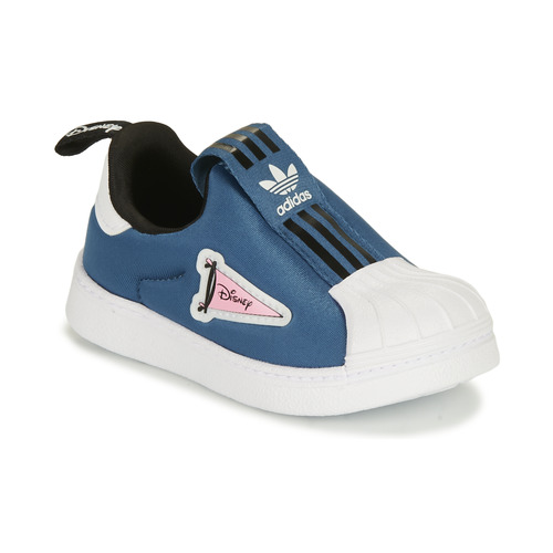 Scarpe Unisex bambino Sneakers basse adidas Originals SUPERSTAR 360 X I Blu / Grigio