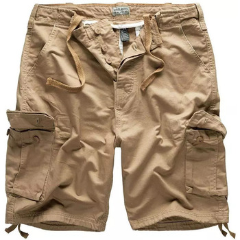 Abbigliamento Uomo Shorts / Bermuda Surplus Pantaloni militari corti Vintage Beige