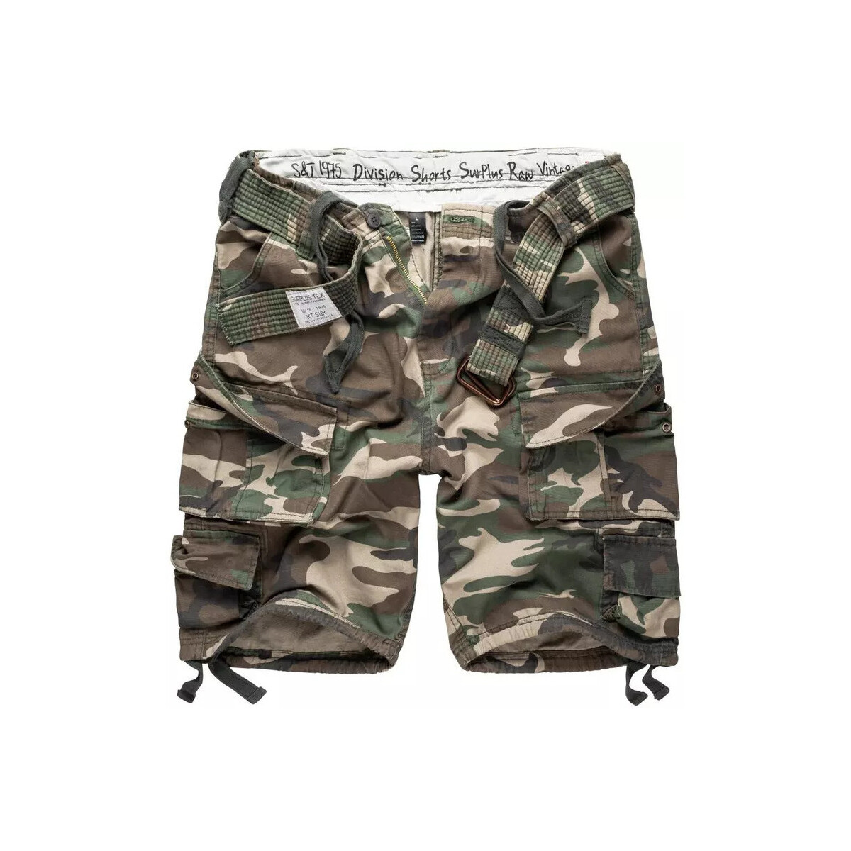 Abbigliamento Uomo Shorts / Bermuda Surplus Pantaloni militari corti Division Multicolore