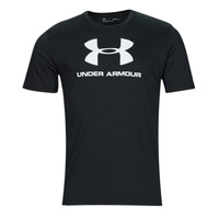 Abbigliamento Uomo T-shirt maniche corte Under Armour UA Sportstyle Logo SS Black / White