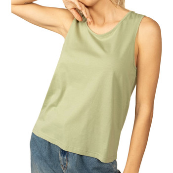 Abbigliamento Donna Top / T-shirt senza maniche Deeluxe 02T165W Verde