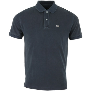 Abbigliamento Uomo T-shirt & Polo Tommy Hilfiger Garment Dye Polo Blu